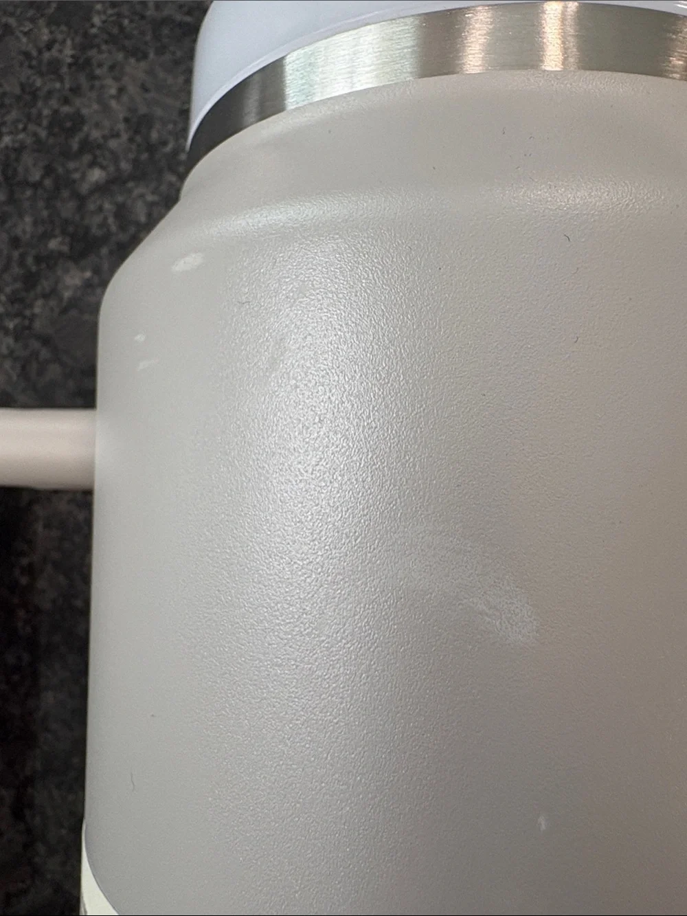 Stanley Beige Quencher H2O Tumbler with Handle and Straw - Picture 3 of 5
